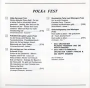 CD - -Das Party-Stimmungs-Orchester Tom Parkas & Die Happy Singers - Polka Fest