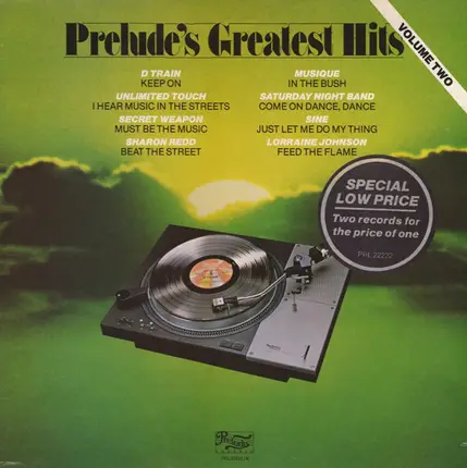 D Train / Unlimited Touch / Sharon Redd / Musique / a.o. - Prelude's Greatest Hits - Volume II