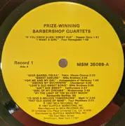 LP - Various - Prize-Winning Barbershop Quartets