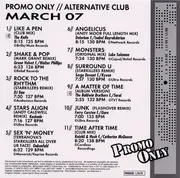 CD - The knife, DJ Dan, Kaskade - Promo Only // Alternative Club March 07