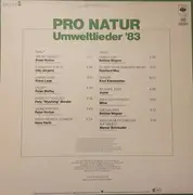 LP - Udo Jürgens / Klaus Lage / Bettina Wegner a.o. - Pro Natur - Umweltlieder '83