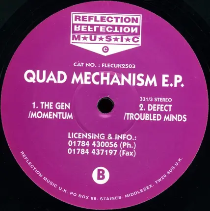 Various - Quad Mechanism E.P.