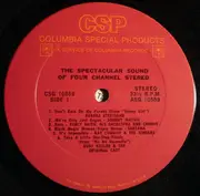 LP - Barbra Streisand, Santana - Quadraphonic, The Spectacular Sound Of Four Channel Stereo - still sealed