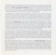 CD - Glinka / Minkus / Duubiansky a.o. - Russland - Auslese N° 6