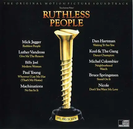 Mick Jagger, Billy Joel, a.o - Ruthless People (The Original Motion Picture Soundtrack)