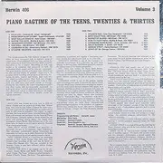 LP - Various - Rag Doll (Piano Ragtime Of The Teens, Twenties & Thirties Vol. 3)