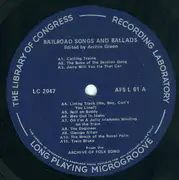 LP - Minta Morgan, Warde H. Ford a.o. - Railroad Songs & Ballads