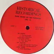 LP - Bo Carter, Roosevelt Sykes a.o. - Rare Blues Of The Twenties No. 5 1927-1930 - Brown cover