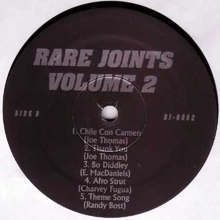 Soul Funk Sampler - Rare Joints Volume 2