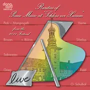 CD - Grieg / Sibelius / Vierne / Schumann a.o. - Rarities Of Piano Music At 'Schloss Vor Husum' From The 2011 Festival