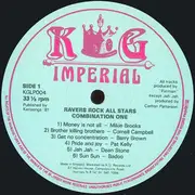 LP - Mikie Brooks, Cornell Campbell, Pat Kelly - Ravers Rock Allstars Combination One