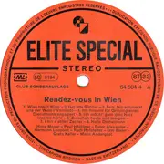 LP - Marika Rökk, Hans Moser, Peter Alexander - Rendez-vous In Wien