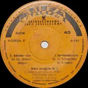 7inch Vinyl Single - Various - Rewia Przebojów Nr 1 - EP, Mono