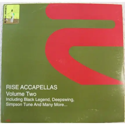 Black legend / GooseBump a.o. - Rise Accapellas Volume Two