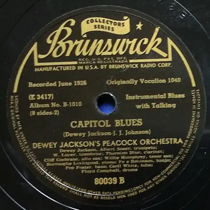 Dewey Jackson, King Oliver, Jelly Roll Morton, a.o - Riverboat Jazz (New Orleans To Chicago)