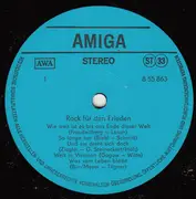 LP - Ute Freudenberg & Elefant, Hansi Biebl Band - Rock Für Den Frieden