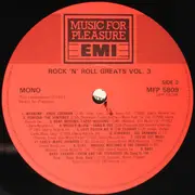 LP - Various - Rock 'N' Roll Greats Volume 3