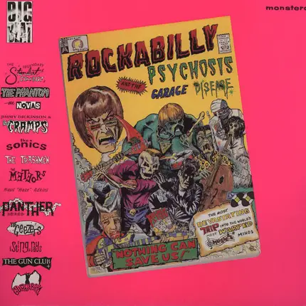 The Phantom / The Gun Club / The Sonics - Rockabilly Psychosis And The Garage Disease