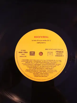 Various - Rock'n'Roll ! (Les Rocks Us Les Plus Terribles - Volume 2)