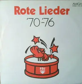 Various - Rote Lieder ´70-´76