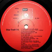 LP - Heino, Cindy & Bert, a.o. - Star Treff '74