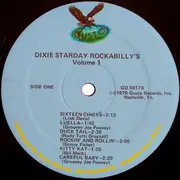 LP - Various - Starday-Dixie Rockabillys Volume One