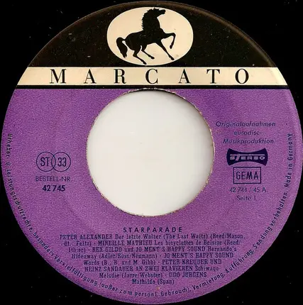 Heintje, Hermann Prey, a.o - Starparade