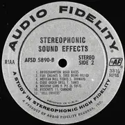 LP - Audio Fidelity - Stereophonic Demonstration And Sound Effects