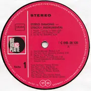 LP - Milo Pavlovic, Fred Salmon's Happy Sound, a. o. - Stereo-Dancing Strictly Instrumental
