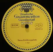 10'' - Beethoven / Strauss / Schubert... - Stereo Einführungsplatte