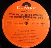 LP - Roy Black, Rita Pavone a.o. - Stern Präsentiert Die Hitparade Von Radio Luxemburg Mit Frank, Folge 2