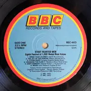LP - London Welsh Male Voice CHoir, Barry Male Voice Choir, a.o. - Stout-Hearted Men - Eighth Festival Of 1000 Welsh Male Voices