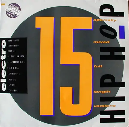Duke Bootee, Skinny Boys a.o. - Street Sounds Hip Hop Electro 15