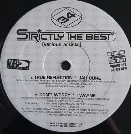 Elephant Man, Turbulence, Jah Cure, a.o. - Strictly The Best