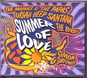 CD-Box - The Byrds, Esther & Abi Ofarim, The Mamas & The Papas - Summer Of Love - Fat Box 4 CDs