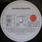 Double LP - Various - Sunshine Super Hits