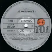 LP - Marvin Gaye, Culture Club, Spandau Ballet a.o., - Super 20 - 20 Hot Shots '83
