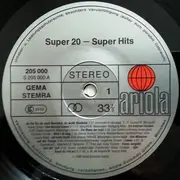 LP - Frank Zander, Nicole, Katja Ebstein, a.o. - Super 20 - Super Hits