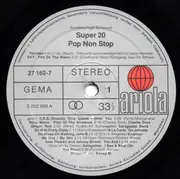 LP - Roxy Music / Boney M / Sky a.o. - Super 20 - Pop Non Stop