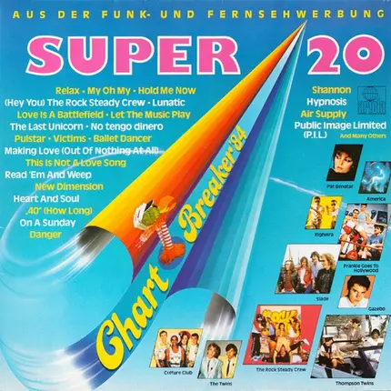 Visage, Elton John, A.O - Super 20 Chart-Breaker '84