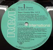 LP - Dolly Parton, Floyd Cramer a.o. - Super Country Hits Vol 3