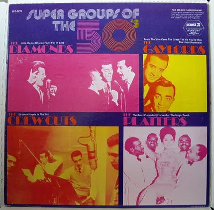 Various - Super Groups Of The 50's