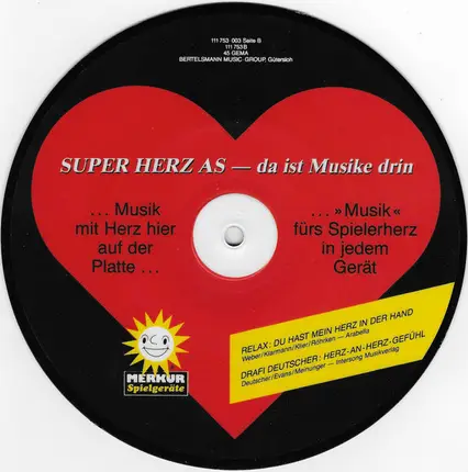 Dionne Warwick, Den Harrow, Relax a.o. - Super Herz As - Da Ist Musike Drin