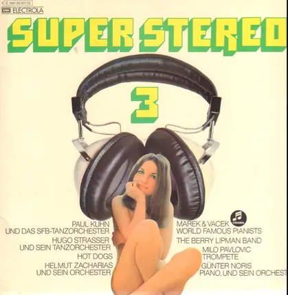 Paul Kuhn, Hugo Strasser, Milo Pavlovic a.o. - Super Stereo 3