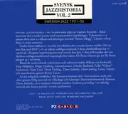 Double CD - Various - Svensk Jazzhistoria Vol. 2 - 'HOT'-epoken 1930-1936 - Slipcase