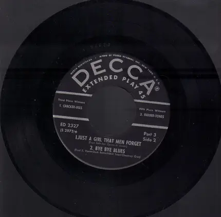 Richard Rodgers, Maurice abrahams - Sweet Adelines 1955 Medalist Winners Part 3