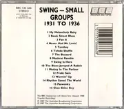 CD - Various - Swing - Small Groups 1931 To 1936