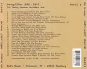 CD - Eddie Tower / Stan Benders / Ernst Weiland a.o. - Swing-A-Hot 1940-1943 - Als Swing tanzen verboten war
