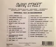 CD - Various - Swing Street (Original 1931-39 Recordings)