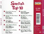 CD - Patti Page, Gene Autry, Pat Boone - Santa's Top 10